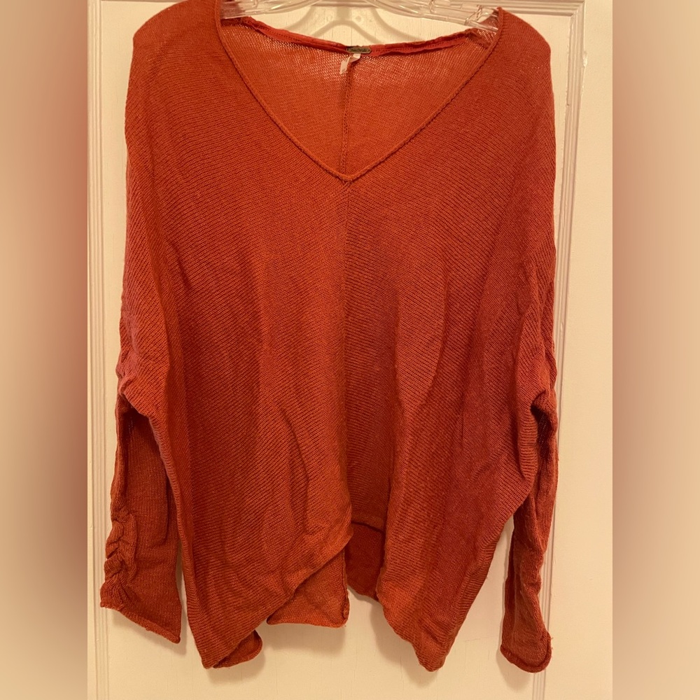 Free people copper sweater